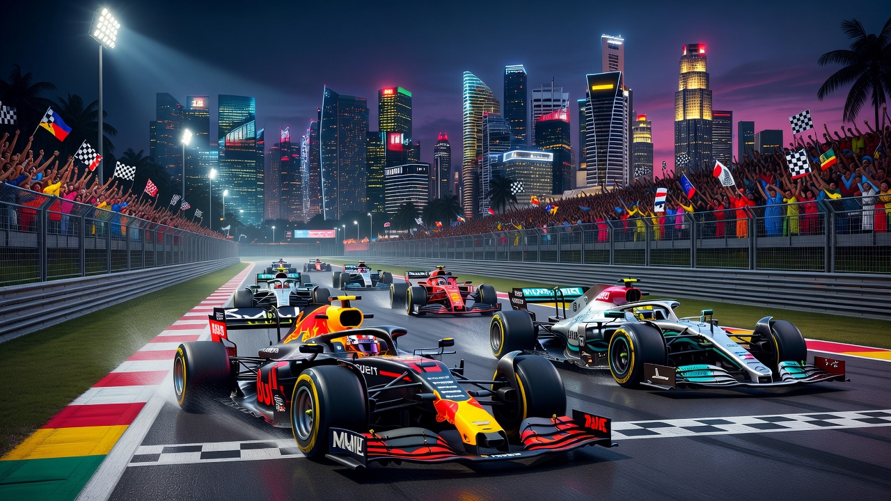 Verstappen Vence em Singapura, mas Antonelli Segue Líder Isolado