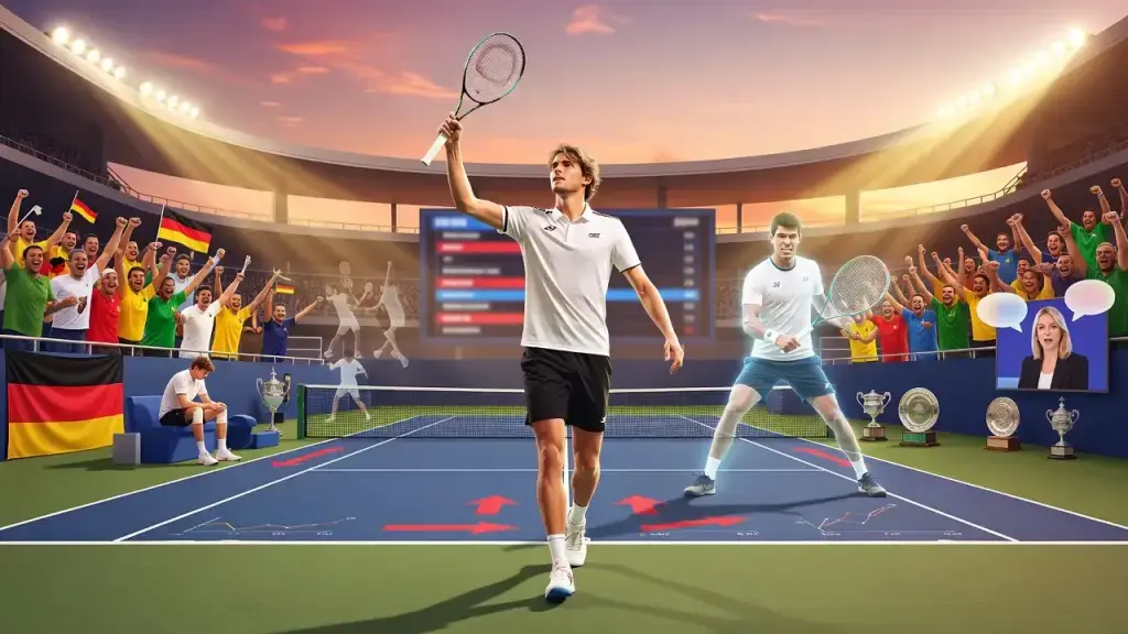 Zverev Encaminha o Número 1 Mundial Apesar das Críticas