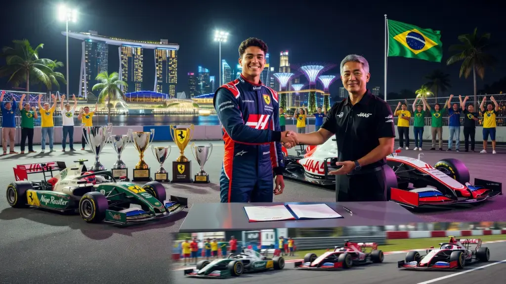 Rafael Câmara fecha com a Haas e garante vaga na F1 em 2027