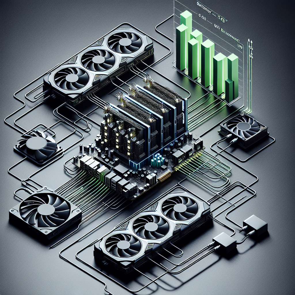 Bagaimana cara menghitung efisiensi daya total untuk sistem multi-GPU?